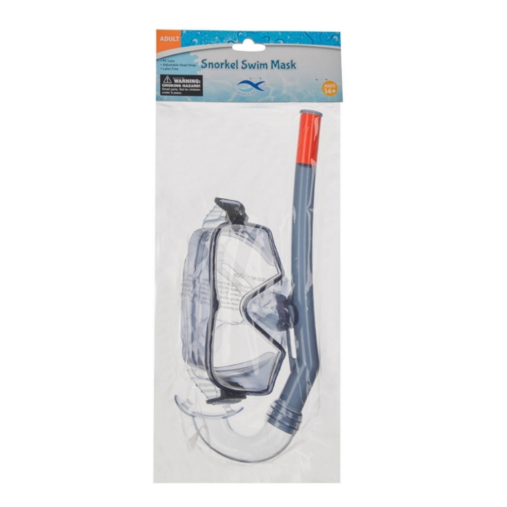 *5/$20* NEW Swimgear Adult Snorkel Swim Mask Set
